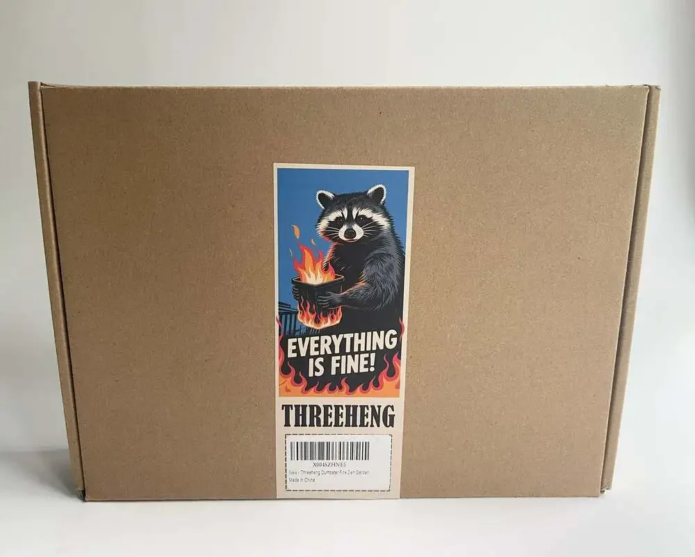 THREEHENG dumpster fire